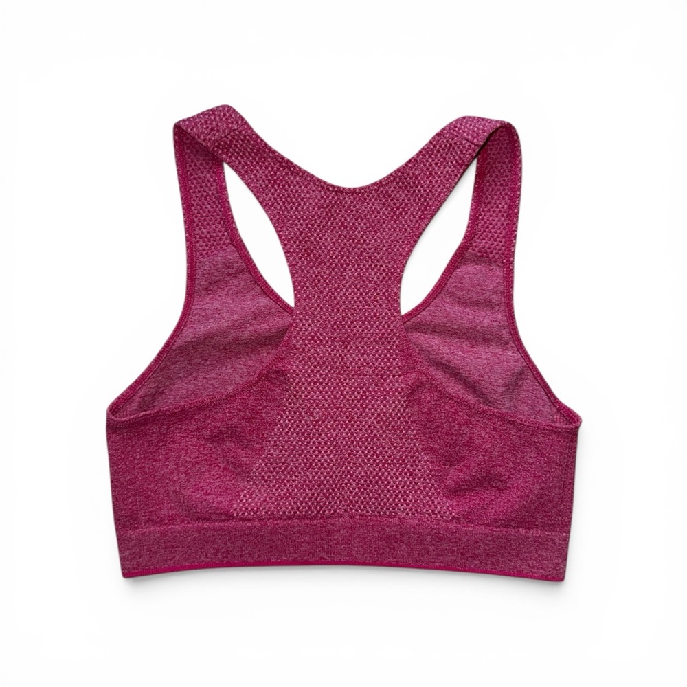 Danskin 2-Pack Seamless Racerback Sports Bras Blue & Pink Activewear Set, Size M - Picture 9 of 12